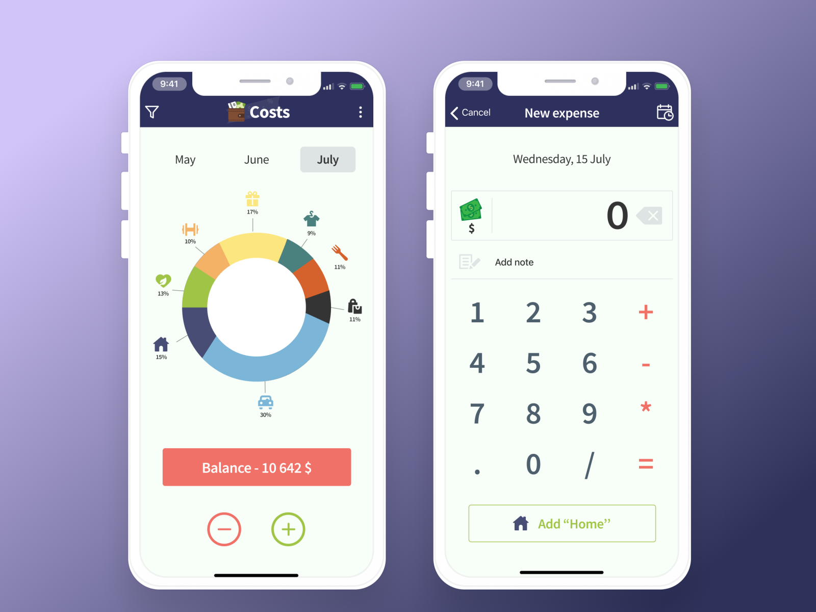 Daily UI # 04 Calculator by Shokot Toma on Dribbble