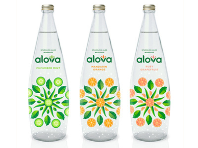 Alova Bottle Design Two