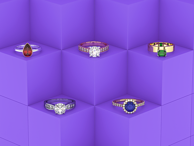 Pedestal Display for Jewelry Visualization