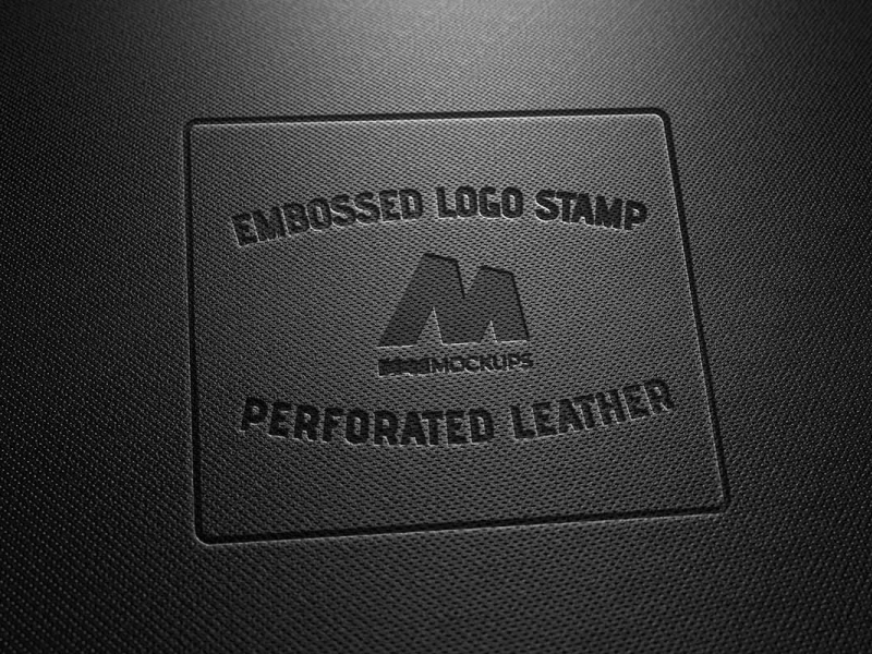 Elegant Embossed Logo Mockup