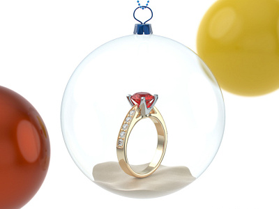 Christmas Tree Balls Decorations 3D Models 3d models bulb christmas christmas baubles decoration jewelry render