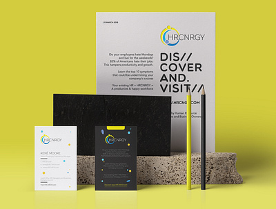 HRCNRGY Stationery Design banner ad branding branding design business card design flyer design graphicdesign letterhead design logodesign stationery design