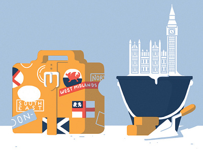 Houses of Parliament house of parliament illustration magazine modus relocation restore uk