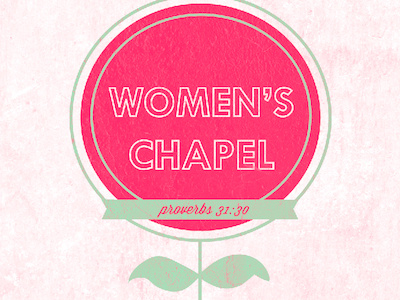 Women's Chapel Logo branding flower logo