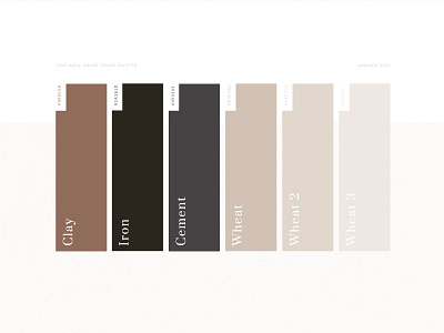 Our Well House Neutral Color Palette