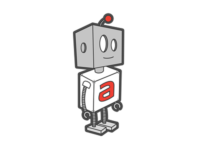 Arkleus Robot a arkleus icon illustration illustrator lines robot