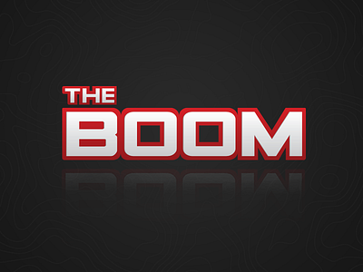 The Boom Logo boom gas logo news oil red white