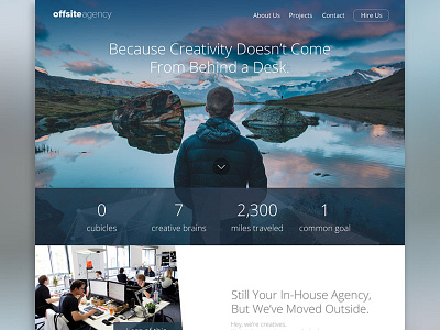 Offsite Agency: A Freelance Agency agency creative new offsite project travel ui website work