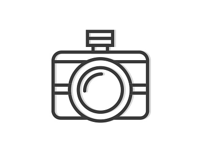 Camera Icon camera icon icon set illustrator line simple vector art