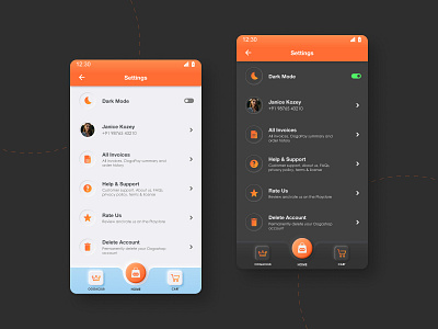 #007 app design dailyui dailyui007 design interaction design mobile app neumorphism product design settings ui uidesign uidesigner uiux uiuxdesign user experience user interface user interface desing ux visual design web design