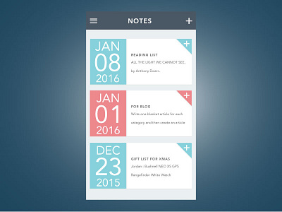 Notes App app notes ui user interface
