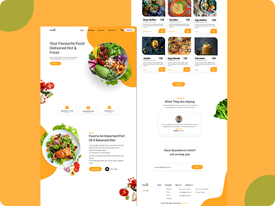 FOOD DELIVERY WEBSITE