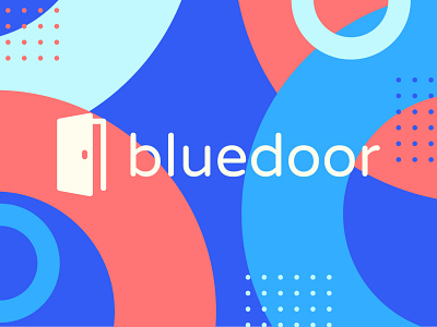 Bluedoor brand branding design education icon identity illustrator logo mark modern scholar school symbol typography vector