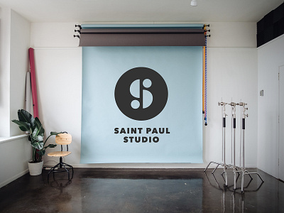 Saint Paul Studio brand branding building design icon identity illustrator logo love photo photography professional typography vector video