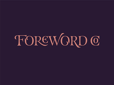 Type for Foreword Co