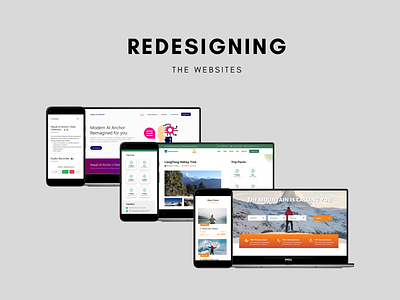 Revamped Website Designs | Real-World Projects design landing page ui ux