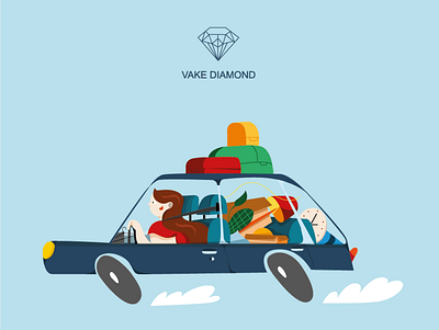 Move to our place - Diamond Projects illustration