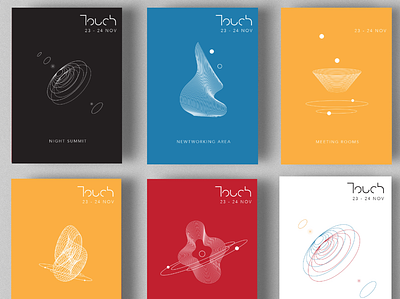 Touch Digital Summit branding conference design
