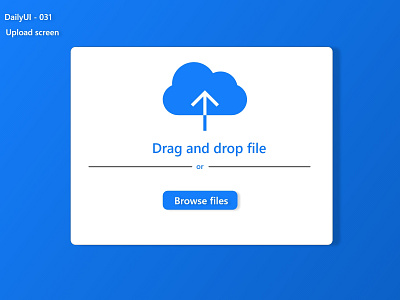 Uploads dailyui dailyui031 dailyuichallenge ui uidesign uploads