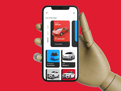 Car Shop Mobile App car dailyuichallenge mobile app uidesign