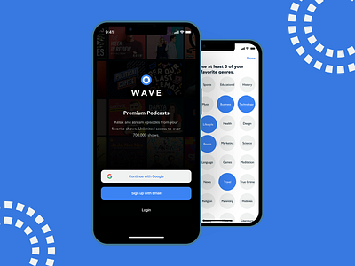 Wave Podcast - Mobile App