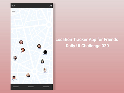 Location Tracker - DailyUi020