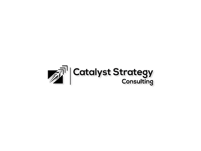 Catalyst Strategy Consulting Logo brand branding concept design finance logo identity illustration logo logo design logodesign logotype vector