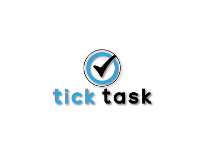 Tick Task logo brand branding concept design identity illustrator logo logo design logodesign logotype logotypes minimal vector