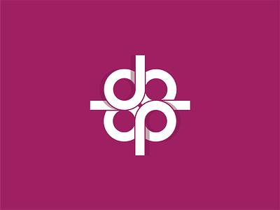 Abstract Monogram d design identity illustration letter logo logotype mark monogram symbol typography