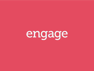 Engage Branding branding corporate identity logo design rebrand