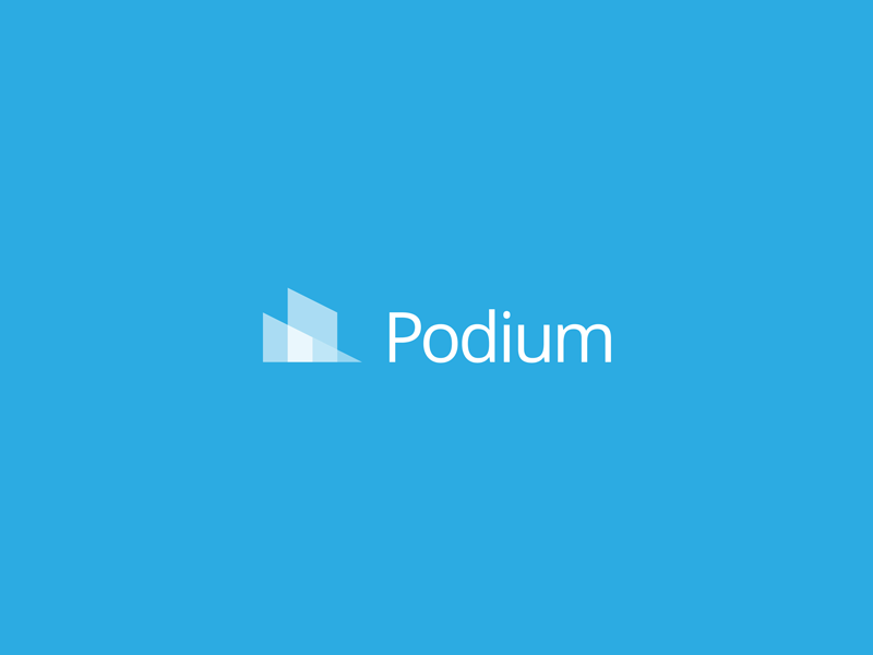 Podium (1 of 5) suite sub-brand logo design corporate identity brand identity branding