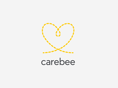 Carebee Logo brand identity branding corporate identity design logo logo design