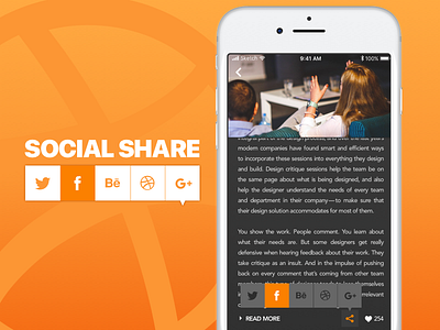 DailyUI #010 - Social Share