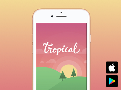 App @ Tropical android aplicativo app ios temperatura tempo tropical weather