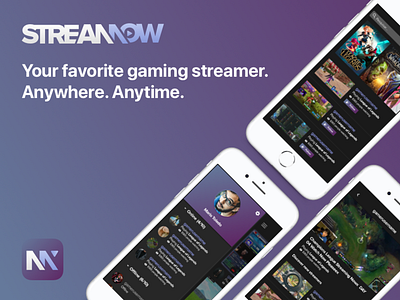 Streamow | Gaming Streamer App app game gaming iphone streamer streaming streamow