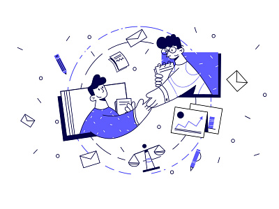 Illustration for website