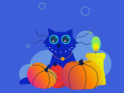 Happy Halloween! character design illustration ui web