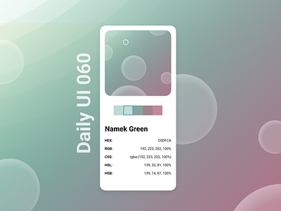 Daily UI 060: Color Picker app design color picker daily ui daily ui 060 ui user interface ux