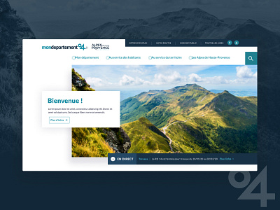 UX / UI Design corporate design mountain site design ui uidesign uidesigner webdesign website