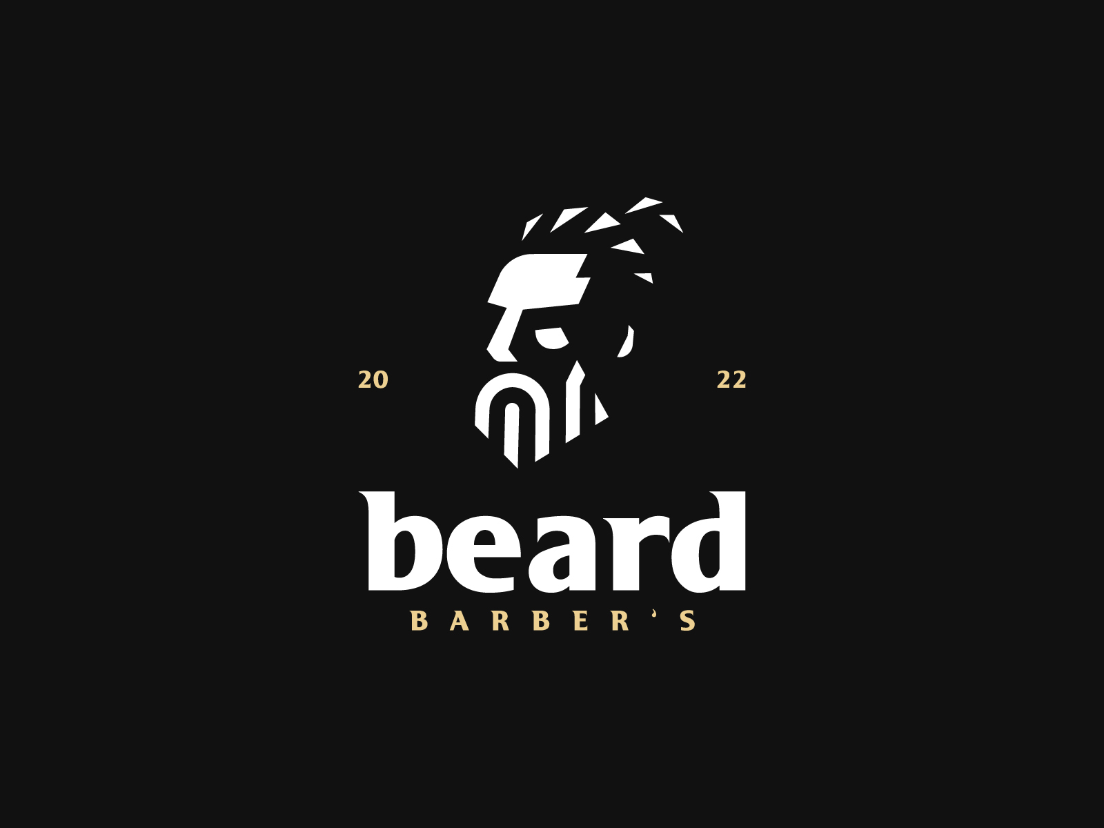 Beard Face Logo by NRLMSTF on Dribbble