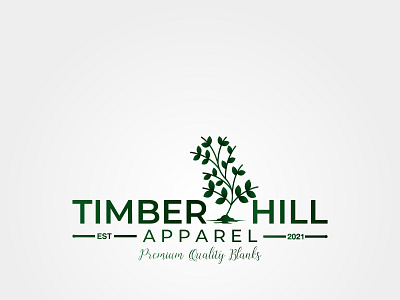 Timber Hill brand identity branding company graphic design illustration logo logo design logotype minimalist modern