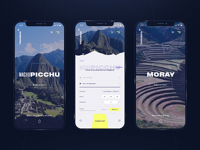 ToCusco - Traveling Agency app booking brand identity cusco exploration flat layout exploration map minimal movil peru peruvian travel agency ui ux web design