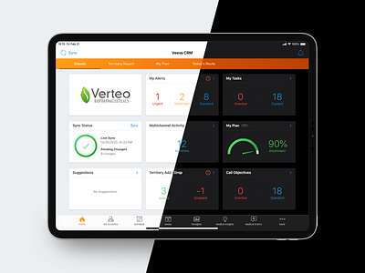 Light / Dark Mode - Veeva CRM