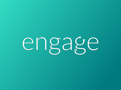 Engage HCP Logotype app doctor engage engage hcp hcp illustration logo logotype stethoscope teal vector veeva veeva systems