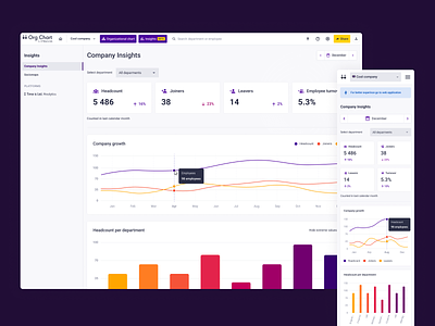 Analytical dashboard