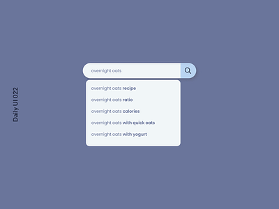 Daily UI #022 | Search daily ui design minimal ui uiux