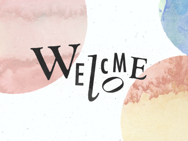 Proclaim Pack: Watercolor bible color colorful dada gif logos bible software paint scripture shapes typography verse watercolor