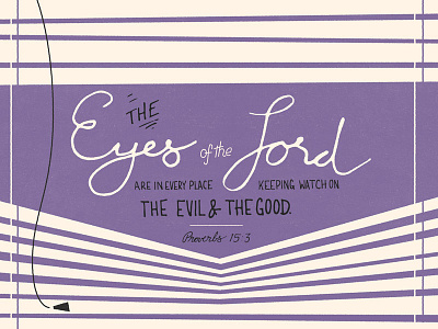 Proverbs 15:3 bible blinds church eyes illustration line art logo logos bible software purple scripture simple