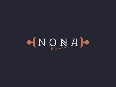 Nonna bakery bakery logo design icon illustration logo rolling pin simbol simple typography
