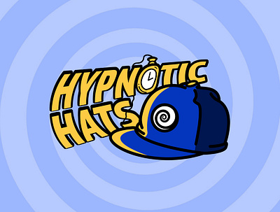 Hypnotic Hats Branding adobe branding design illustration logo photoshop vector